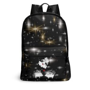 17 Inch Twill (PU) Leather School Backpack