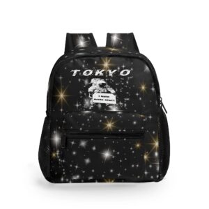 11 Inch TOKYO DISCOVERY CLUB Designer Backpack By: HOYT E. TOITY