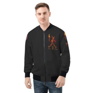 TOKYO DISCOVERY CLUB Designers Bomber Jacket By: HOYT E. TOITY